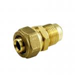 Factory OEM Brass Gas Compression Fittings for Plumbing System High-Quality Pipe Fittings Pex Al Pex for sale