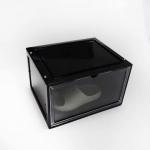 Transparent Durable Waterproof Shoe Storage Box OEM Moistureproof Weight 860g for sale