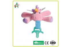 China Washable Pacifier Plush Toy Pacifier Clip CE/BSCI Certificate supplier