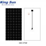 Best Monocrystalline Solar Panel 370W Solar Panel Monocrystalline PV Panel  375 Watt Mono for sale