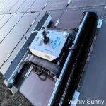 DC Motor Controls Travel and Brush Rotation Advanced Solar Panel Cleaning Robot System for sale