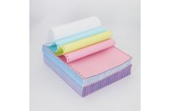 China Clean&Sharp Imaging  Blue/Black Image Roll/ Sheet NCR Paper Customized supplier