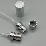 Elegant Silver Perfume Pump With Cap Stylish Dispenser For Fragrances for sale