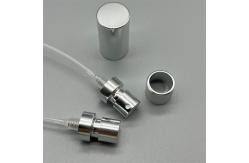China Elegant Silver Perfume Pump With Cap Stylish Dispenser For Fragrances supplier