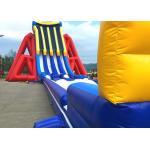 Custom Giant Inflatable Slide With Lovely Theme Hand Painting for sale
