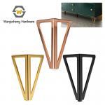 Thickened Metal Triangular Hollow Furniture Legs Support Feet Hardware Accessories for Sofa Coffee Table Dining-Heavy Duty Easy for sale