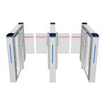 Pedestrian High Speed Gate Access Controller Automatic Sliding Barrier Turnstile for sale