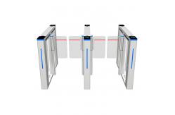 China Infrared Sensor Office Building Entrances Attendance Security Access Control Gate Swing Barrier supplier
