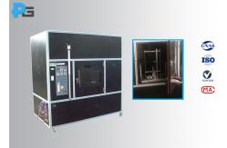 China 220V 50Hz Electrical Safety Test Equipment Horizontal / Vertical Flame Test Apparatus supplier