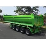 U Shape 3/4/5 Axle Tipper Dump Trailers for Stone Sand or Coal Transportation for sale