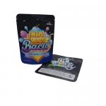 Three Sides 300g 150g Mylar weed Packaging Pouch Zipper Mylar Aluminum Foil Bags for sale