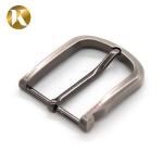Sliver Double Pin Belt Buckle Fashion Style for sale