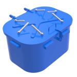 Weathertight Aluminum Steel  Marine Hatch Cover with A60 Fireproof