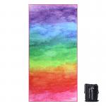 Custom Oversized Quick Dry Lightweight extra Large Microfibre Beach Towel for Sports Beach Gym Travel for sale
