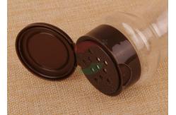 China Recyclable Clear Plastic Cylinder 200Ml Spice Packaging Canister With Shake Top supplier