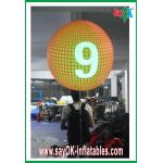 Customized Diameter 0.8m Inflatable Backpack Balloon Pink For Advertising for sale