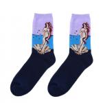 Snagging Resistance White High Top Socks With Regular Style for sale