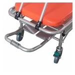 Emergency Ambulance Patient Stretcher Trolley Foldable Multifunctional With Four Wheels