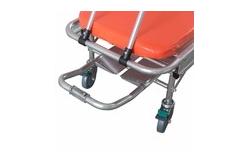 China Emergency Ambulance Patient Stretcher Trolley Foldable Multifunctional With Four Wheels supplier