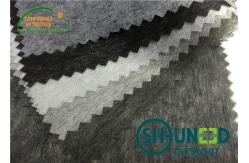 China Optical White Bump Interlining Adhensive 50% Polyester / 50% Nylon supplier