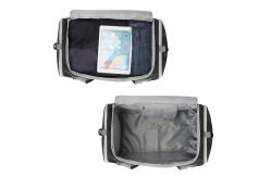 China Foldable Custom Sports Duffle Bag With Shoe Compartment Mens supplier