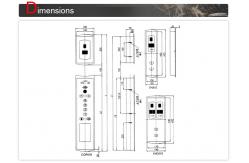 China 7 Segment , BCD , Serial System Elevator Cop Lop / Lift Button Panel supplier