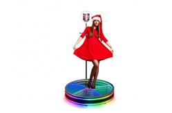 China View Larger Image Rotating Picture Booth Automatic 360 Photo Booth Intelligent Remote supplier