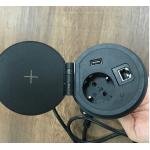 Power Grommet Table Socket With Net Work And Wireless Charger for sale