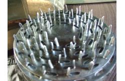 China Round / Rectangular Anti Split Plates , Construction Mateial Nail Plates For Timber supplier
