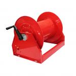 8mm Hand Crank Cable Reel 100mts Slip Ring Cable Reel With 12V DC Electric Motor for sale