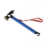 Multifunctional Tent Hammer Portable Camping Hammer Anti Noise Cast Iron Brass Head for sale