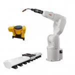Flexible ABB Industrial Robot With Torch And Robot Positioner And Liner Track For Welding for sale