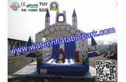 China Rental Large Inflatable Bounce Slide / Inflatable Amusement Park For Event / Party supplier
