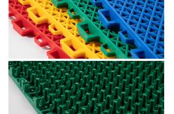 China Gym Interlocking Rubber Tiles Anti Fatigue Interlocking Fitness Mats supplier