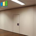 Sliding Folding Aluminium Frame Soundproof Acoustic Room Divider Partition For Office for sale