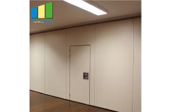 China Sliding Folding Aluminium Frame Soundproof Acoustic Room Divider Partition For Office supplier