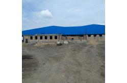China Prefabricated Construction Galvanized Steel Structure Workshop  Factory supplier