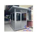 Hot Competitive Cost High Standard Elegant Security Cabin Design for Guard Shaped Steel for sale