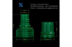 China Accept Custom Plastic Single Gap Spout And Cap For Spout Bags Packaging supplier