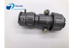 China Military Electrical Circular Cable Connectors 3 Pin P20K3Q Female Contact IP50 supplier
