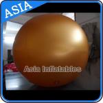 Inflatable Helium Balloons Golden Round ,  Blank Sphere Ball , Cartoon Character for sale