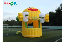 China Oxford Inflatable Air Tent Lemon Cartoon Booth Aerated Custom Made supplier