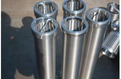 China Length 0.25m-3m Johnson Wedge Wire Screens for Filtration Efficiency supplier