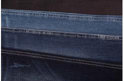China 10.3oz Sanforizing Dark Blue Spandex Cotton Polyester Denim Fabric supplier