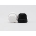 18mm Black Screw Cap Top CRC Child Resistant Comes Complete With Dropper Insert for sale