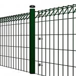European Triangle Bending Welded Wire Mesh Fence 1.8m BRC Mesh Fence for sale
