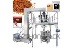 China Automatic Coffee Packing Machine Vertical Roll Film Bag Making supplier
