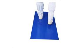 China Indoor Cleanroom Tacky Mat PU Silicone Reusable Washable Anti Slip supplier