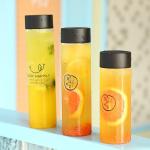 10oz Plastic Juice Smoothies Milk Tea Pet Bottle Food Grade Iced Tea for sale