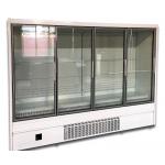 4 Glass Door Upright Refrigerator for sale